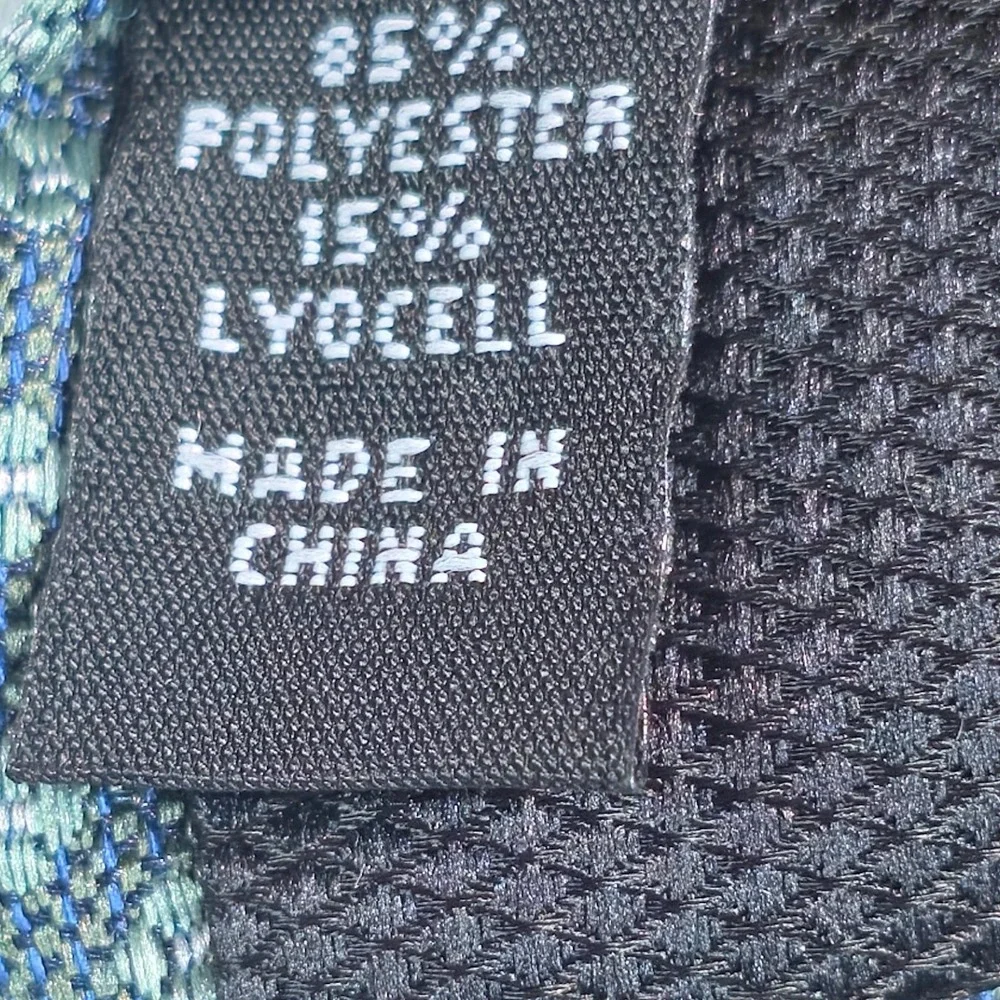 Alfani Mens Tie One Size Hazel Micro-Neat Mint Geometric Pattern Necktie NWT